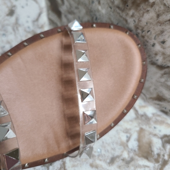 Steve Madden Travel Clear Sandals - Picture 7 of 7
